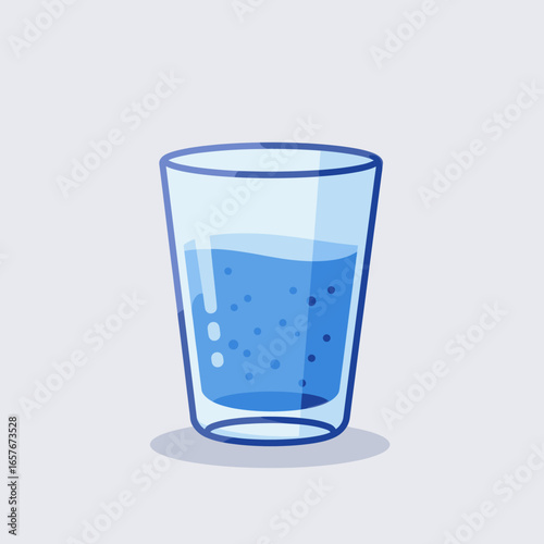 Refreshing Glass of Water