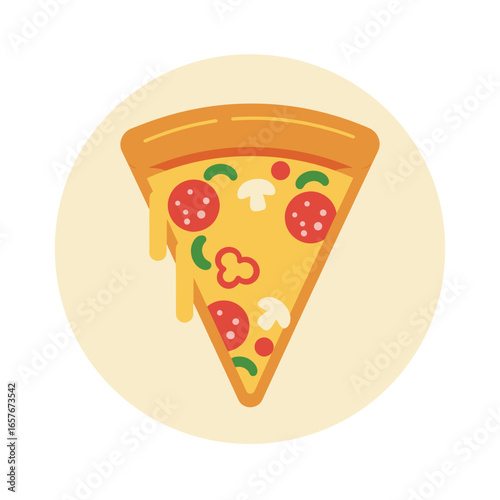Delicious Slice of Pizza