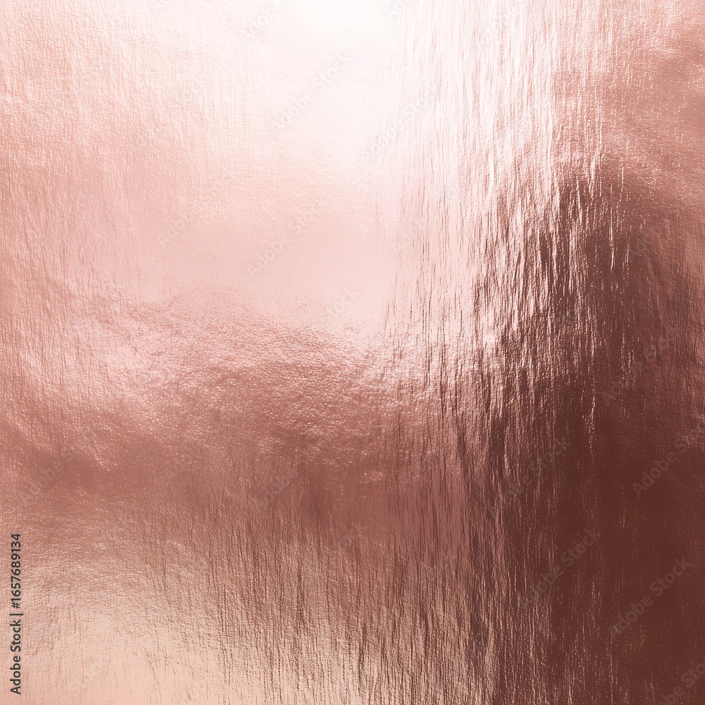 Fototapeta premium Rose Gold Foil Texture - Abstract Metallic Background
