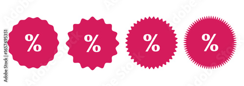 Discount icon, Percentage, finance percent offer tag, Shopping Sale label, , promotion commission icons button, vector, sign, symbol, logo, Discount, percentage icon symbol on white
