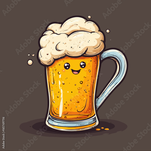 Cute Beer Design Very Cool