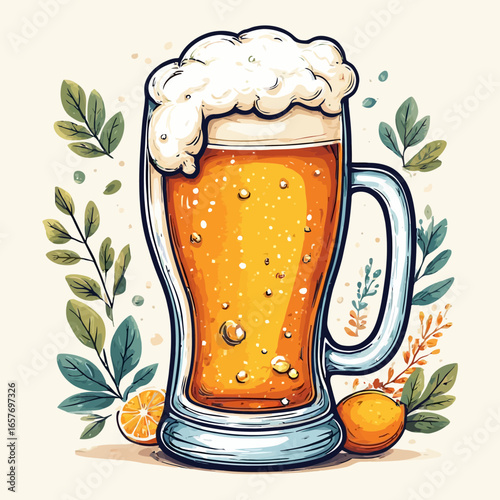 Cute Beer Design Very Cool