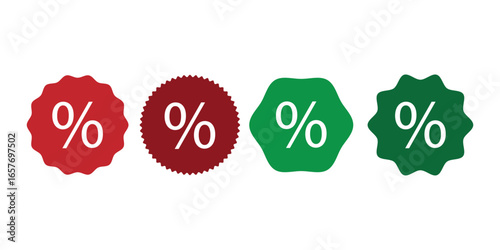 Discount icon, Percentage, finance percent offer tag, Shopping Sale label, , promotion commission icons button, vector, sign, symbol, logo, Discount, percentage icon symbol on white