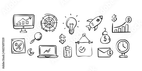 Office Supply Stapler and Paperclip office supplies