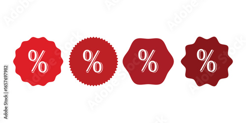 Discount icon, Percentage, finance percent offer tag, Shopping Sale label, , promotion commission icons button, vector, sign, symbol, logo, Discount, percentage icon symbol on white