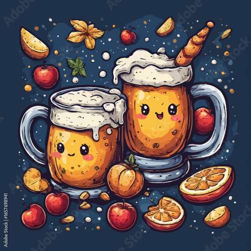 Cute Beer Design Very Cool