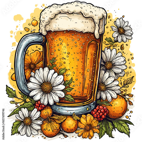 Cute Beer Design Very Cool