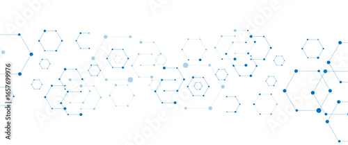 Connected line and dot background backgrounds microbiology	