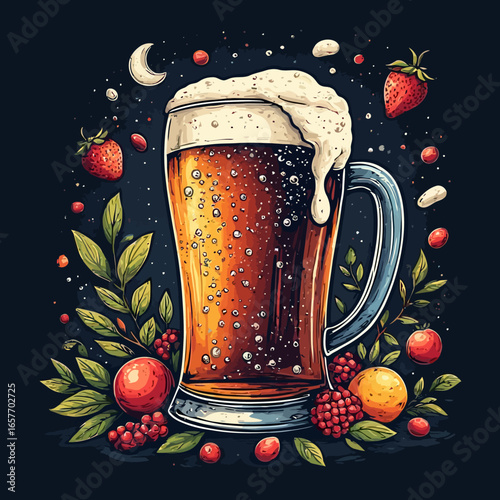 Cute Beer Design Very Cool