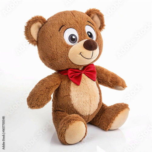 teddy bear isolated on white