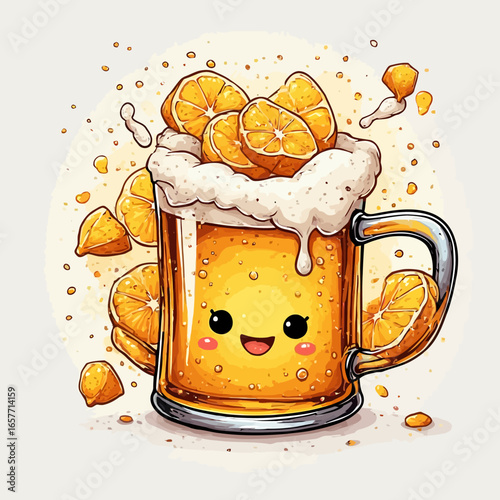 Cute Beer Design Very Cool