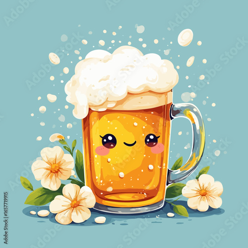 Cute Beer Design Very Cool
