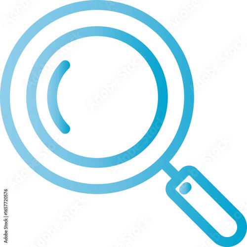 Magnifying glass icon symbolizing search, discovery, and finding answers