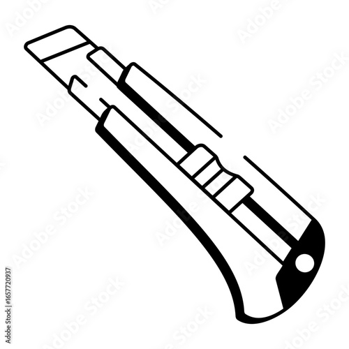 A drawing style icon representing cutter
