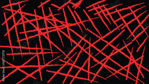 red and black background