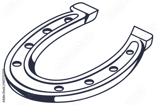Horseshoe Vector Art: Luck and Symbolism Graphics