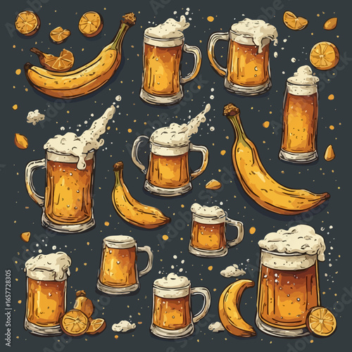 Cute Beer Design Very Cool