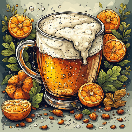 Cute Beer Design Very Cool