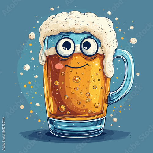 Cute Beer Design Very Cool