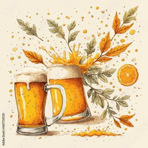 Cute Beer Design Very Cool