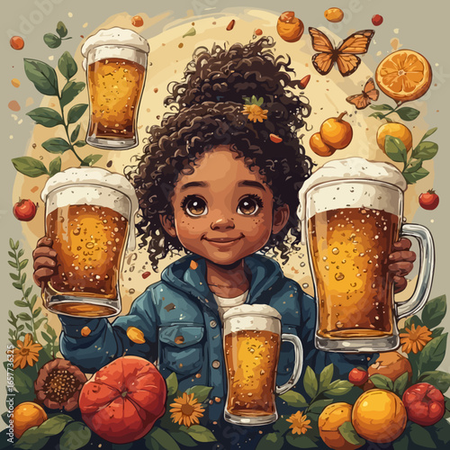 Cute Beer Design Very Cool