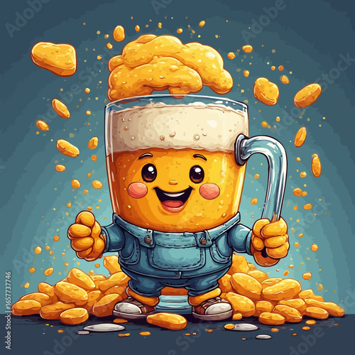 Cute Beer Design Very Cool