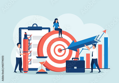 Achieving Business Goals Teamwork, Strategy, and Success