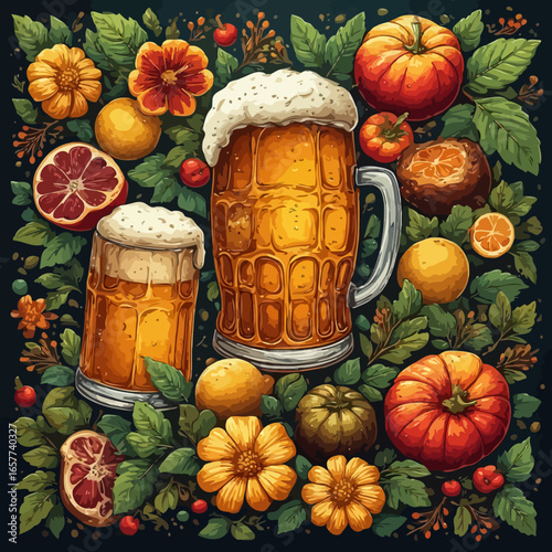 Cute Beer Design Very Cool