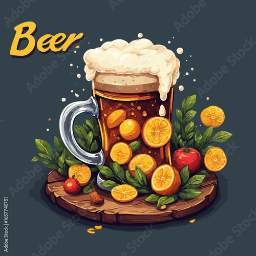Cute Beer Design Very Cool