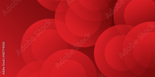 Red modern abstract background. Dynamic shapes composition art modern design