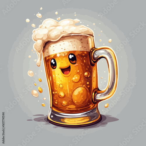Cute Beer Design Very Cool