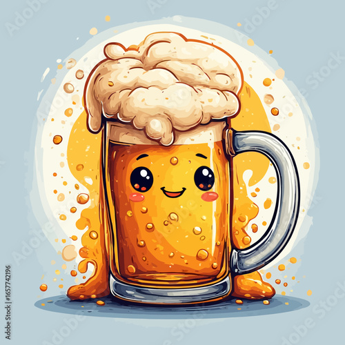 Cute Beer Design Very Cool