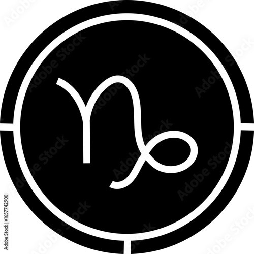 Capricorn zodiac sign astrology symbol