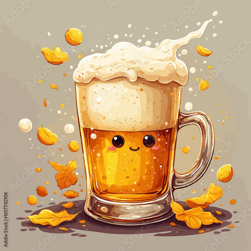 Cute Beer Design Very Cool