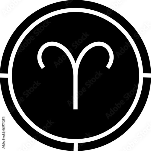 Aries zodiac sign astrology symbol