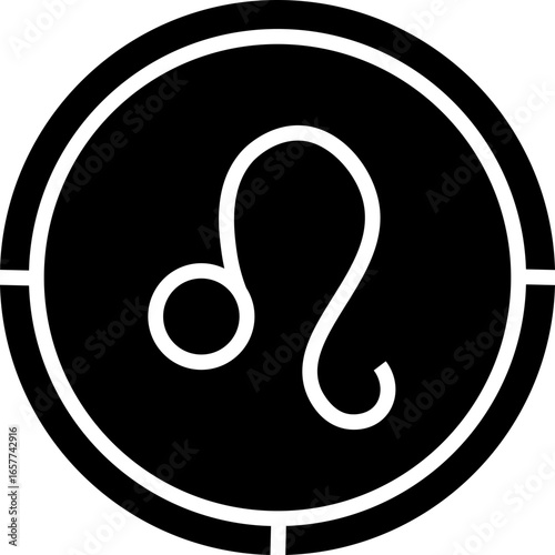 Leo zodiac sign astrology symbol