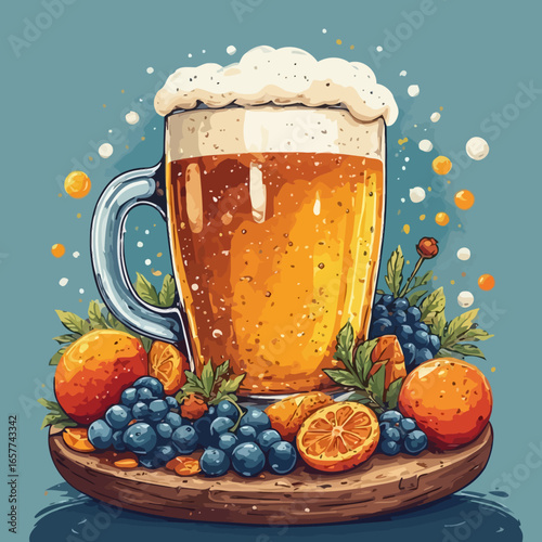 Cute Beer Design Very Cool