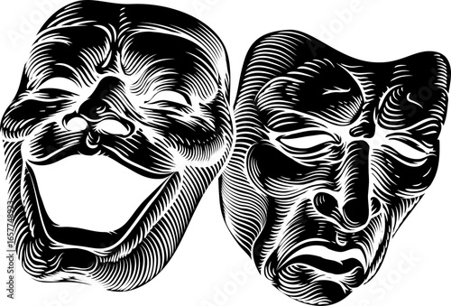 Theater Or Theatre Drama Co...