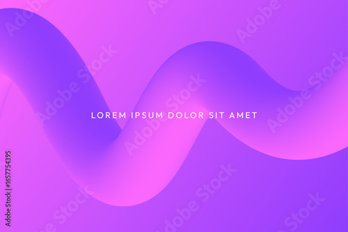 Futuristic Abstract Gradient Spiral Art