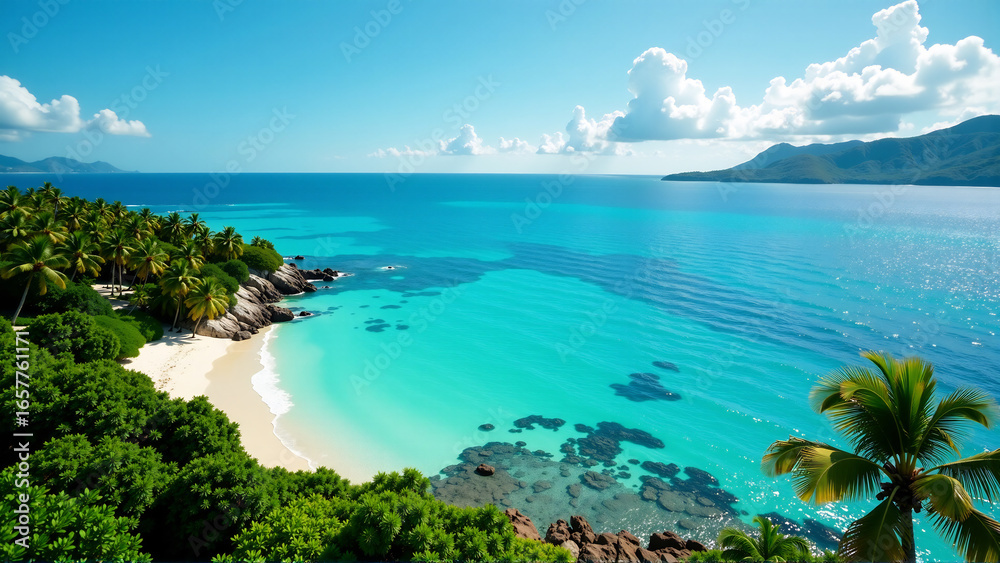 Fototapeta premium Reflection of Digital World