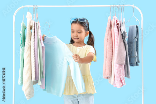 Cute little girl with styli...