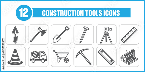 Construction Tools Icons
