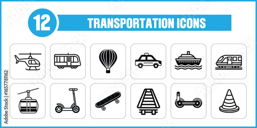 Transportation Icons