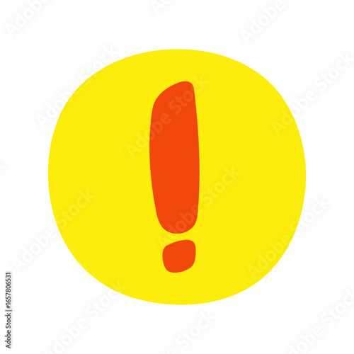 Question mark doodle hand drawn punctuation doubt sign flat element. Warning attention hesitation sign. Query FAQ concept, finding answer. Isolated. Vector illustration