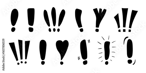 Question mark doodle hand drawn punctuation doubt sign flat element. Warning attention hesitation sign. Query FAQ concept, finding answer. Isolated. Vector illustration
