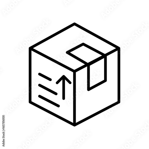 Warehouse icon vector. storage illustration sign. store symbol. storehouse logo. depot web icon.