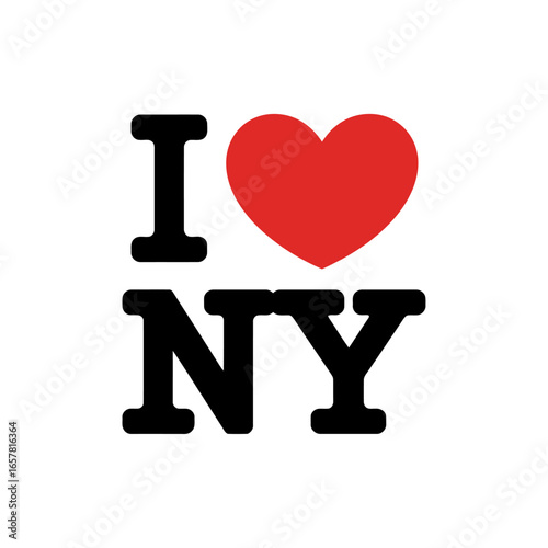 
I Love New York Heart Symbol