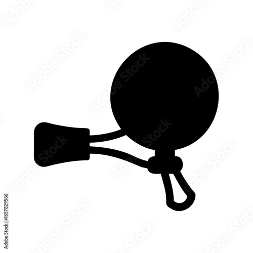 The bicycle handlebar bell, a device for auditory signaling while riding