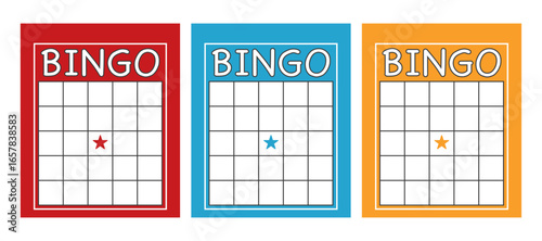 Bingo card blank lotto template, board game background grid, Vintage empty game ticke for numbers. Layout, Lottery ticket, lotto game template, bingo cards symbol outline silhouette isolated on white