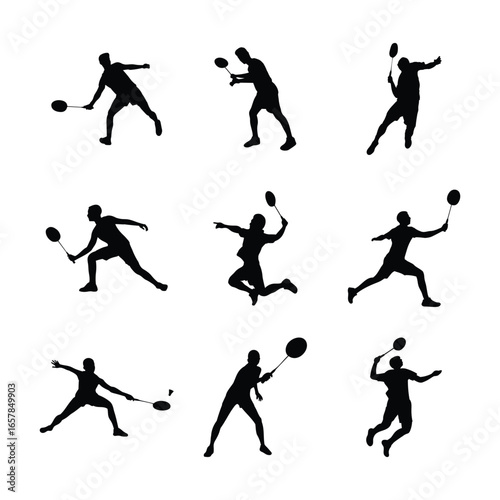 batminton silhouette